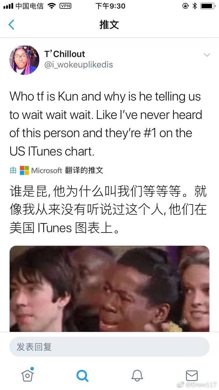 蔡徐坤新歌刷榜,丢人丢到国外了…