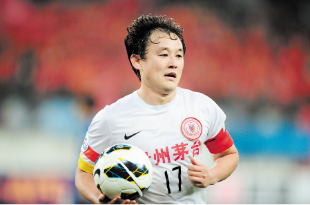 今天上午,贵州人和俱乐部宣布不再与队长孙继海续约.