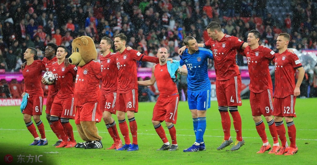 官方:拜仁确认参加2019年国际冠军杯