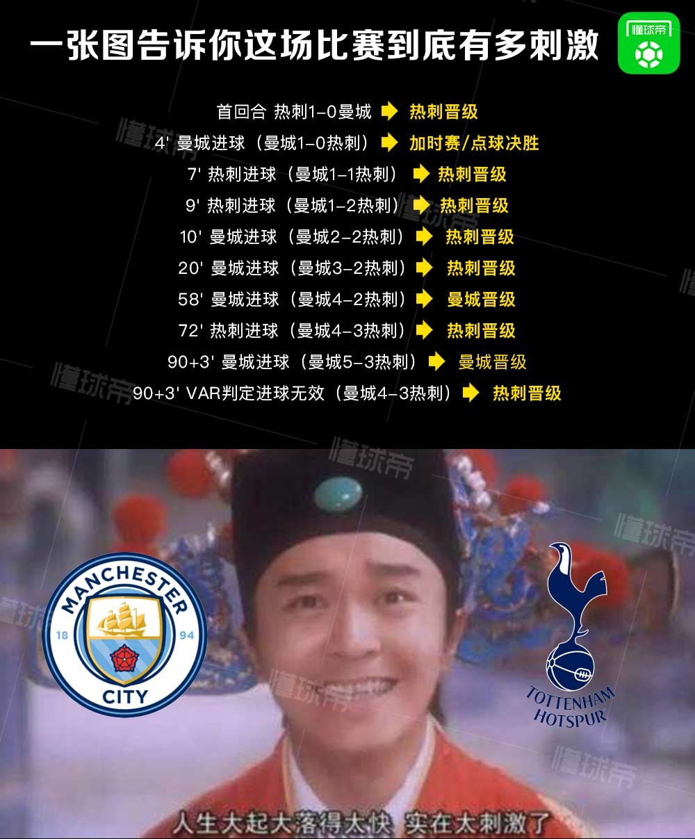 人生大起大落得太快,实在太刺激了!