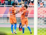 山东补时连进两球2-1绿城逆转晋级，金敬道扳平，田鑫绝杀