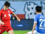 天海1-0十人泰州挺进八强，姚均晟制胜球，刘君鹏染红