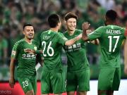 半场战报：国安2-1亚泰，于洋、巴坎布破门，侯永永中柱