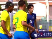 U22巴西点球5-4日本U22，夺得土伦杯冠军，旗手怜央失点