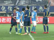 南通1-1黄海，马里乌斯世界波破门，杨宇头球扳平，魏来染红