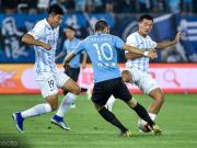 半场：大连1-1富力，卡拉斯科手球送点又造点罚进将功赎罪