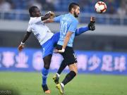 泰达3-3大连，龙东破门，阿奇姆彭双响，秦升送红点套餐