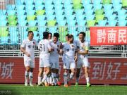 贵州1-0华南虎，莫塔角球直接破门