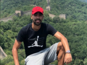 积极融入中华文化，德尔加多Ins晒出游览长城的照片