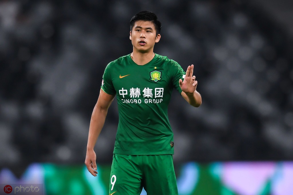 侵略性地跑动总能创造机会 — 北京中赫国安|张玉宁(u23)|懂球帝