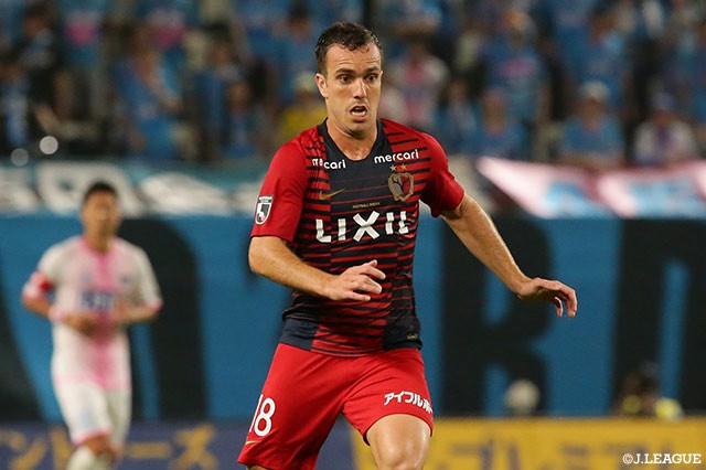 官方:腿筋受伤,鹿岛鹿角外援塞尔吉尼奥缺阵4周