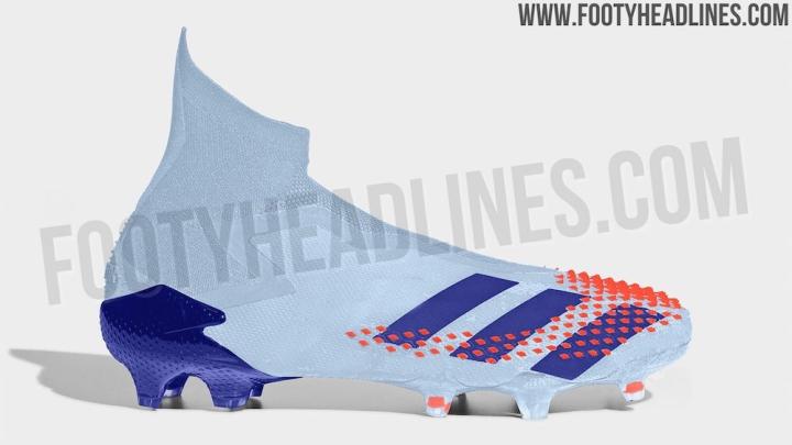 阿迪达斯猎鹰20  sky tint足球鞋谍照曝光
