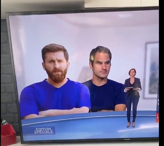 闹乌龙,法国一电视台介绍梅西时误放"伊朗梅西"照片