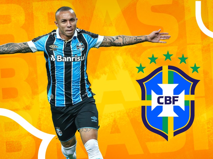 据《环球体育》消息,格雷米奥攻击手埃弗顿依然是埃弗顿和多特蒙德的