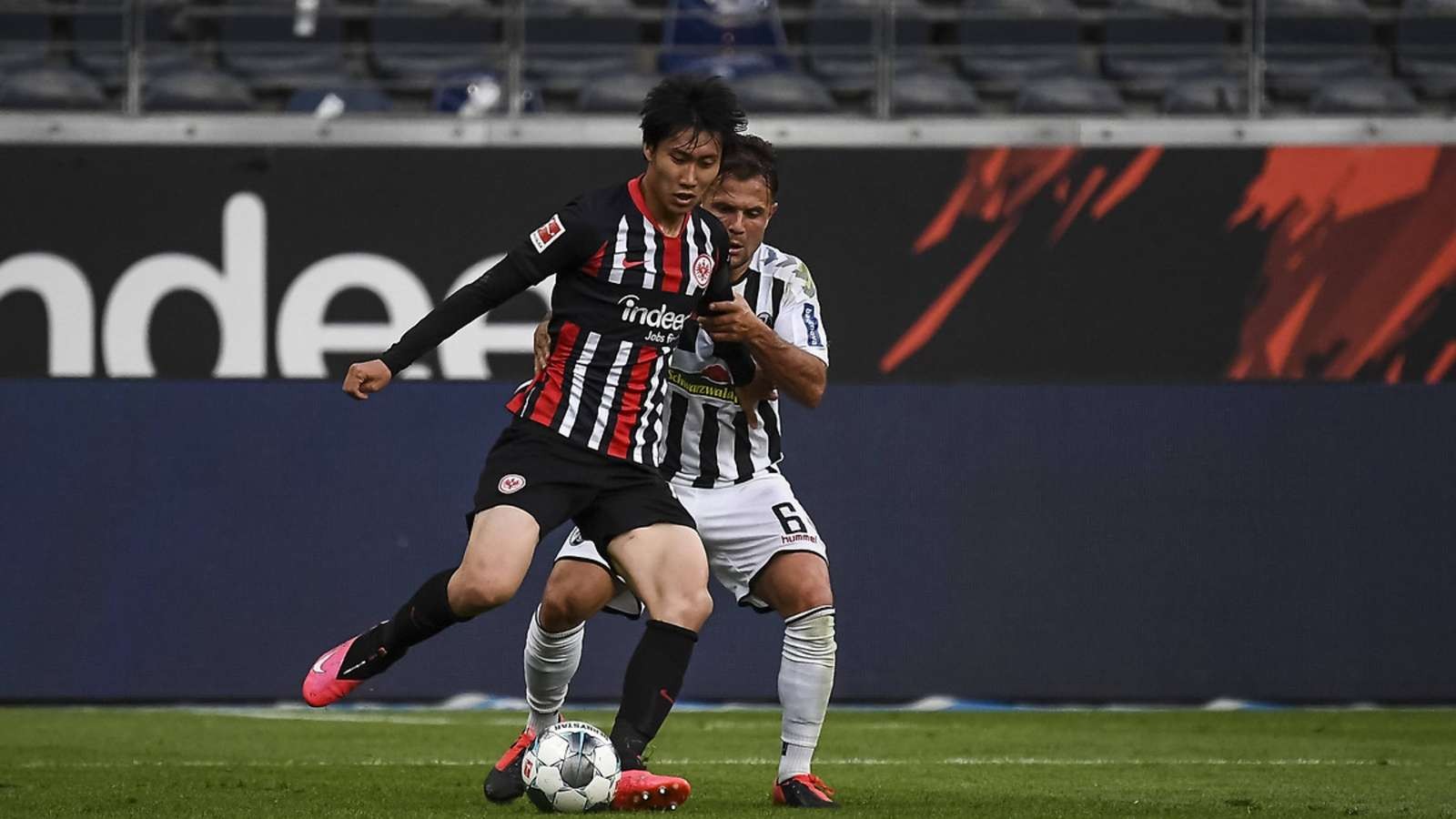 镰田大地终于打入德甲处子球此前他在杯赛共打入8球