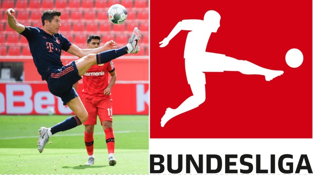 大腿一抬,莱万再次复刻德甲logo