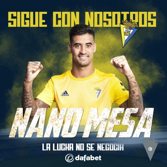 官方:加的斯签回埃瓦尔前锋纳诺_pp视频体育频道