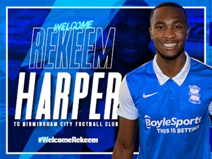 官方:伯明翰租借西布朗中场哈珀