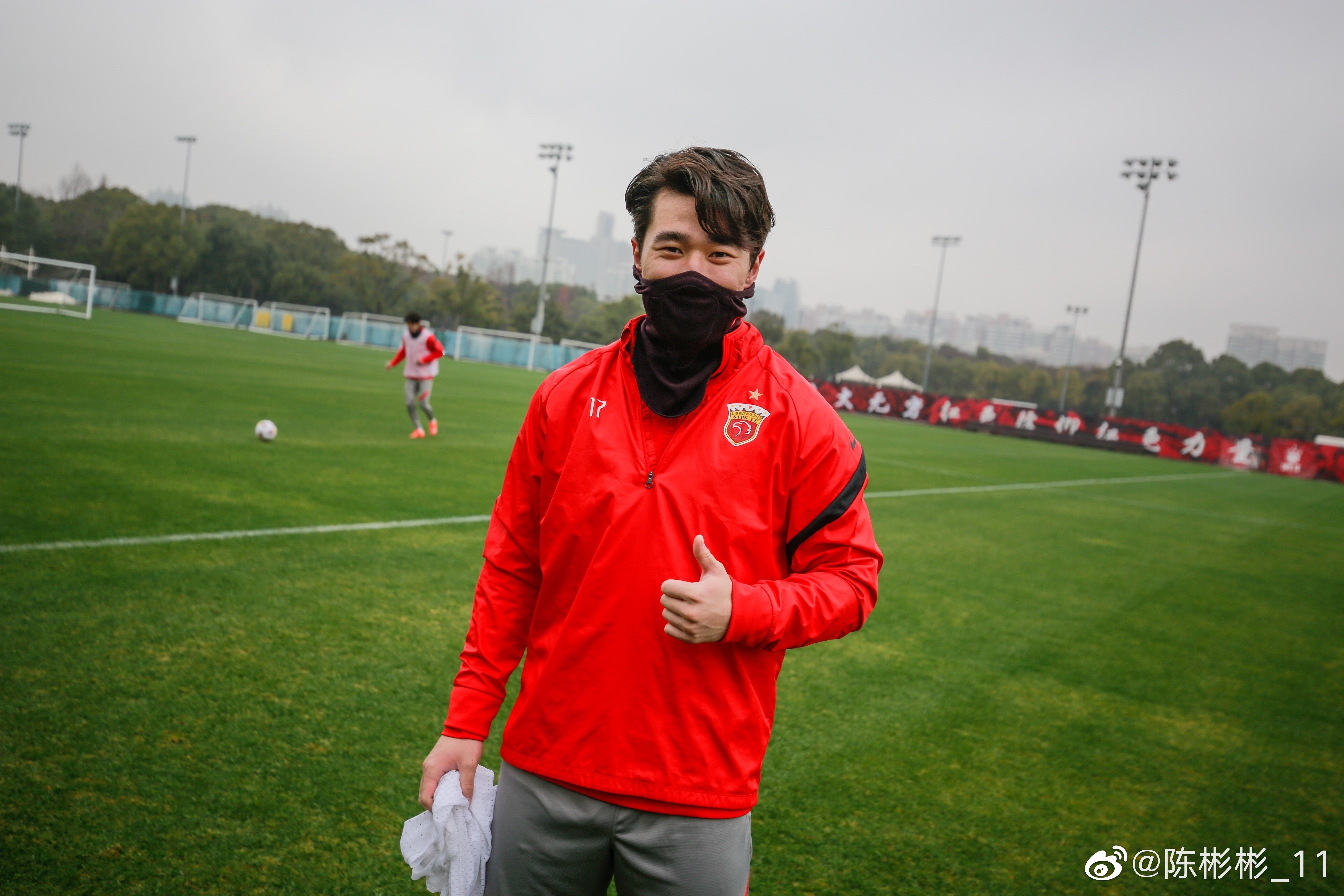 新赛季新气象陈彬彬晒出自己最新的帅气训练照