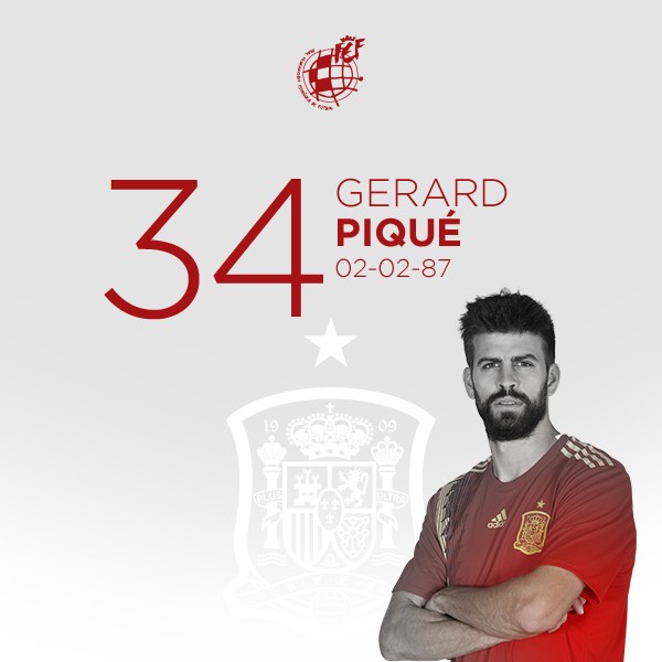 对此巴萨官方和西班牙国家队官方都为皮克送上了生日祝福