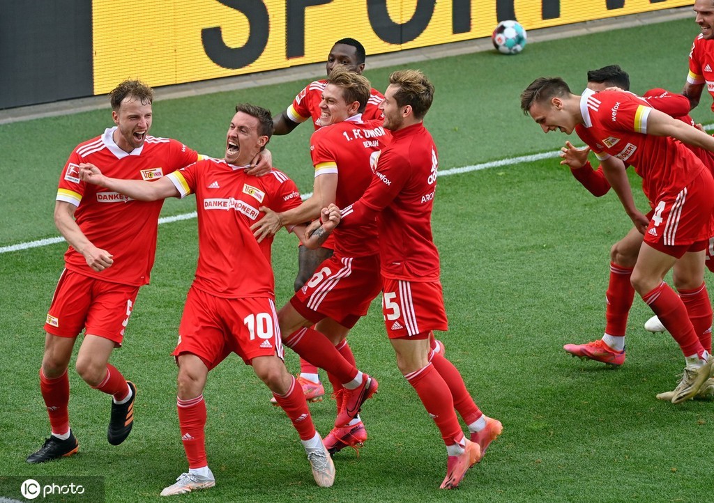 历史性时刻!柏林联合2019年升入德甲,2021年打进欧战