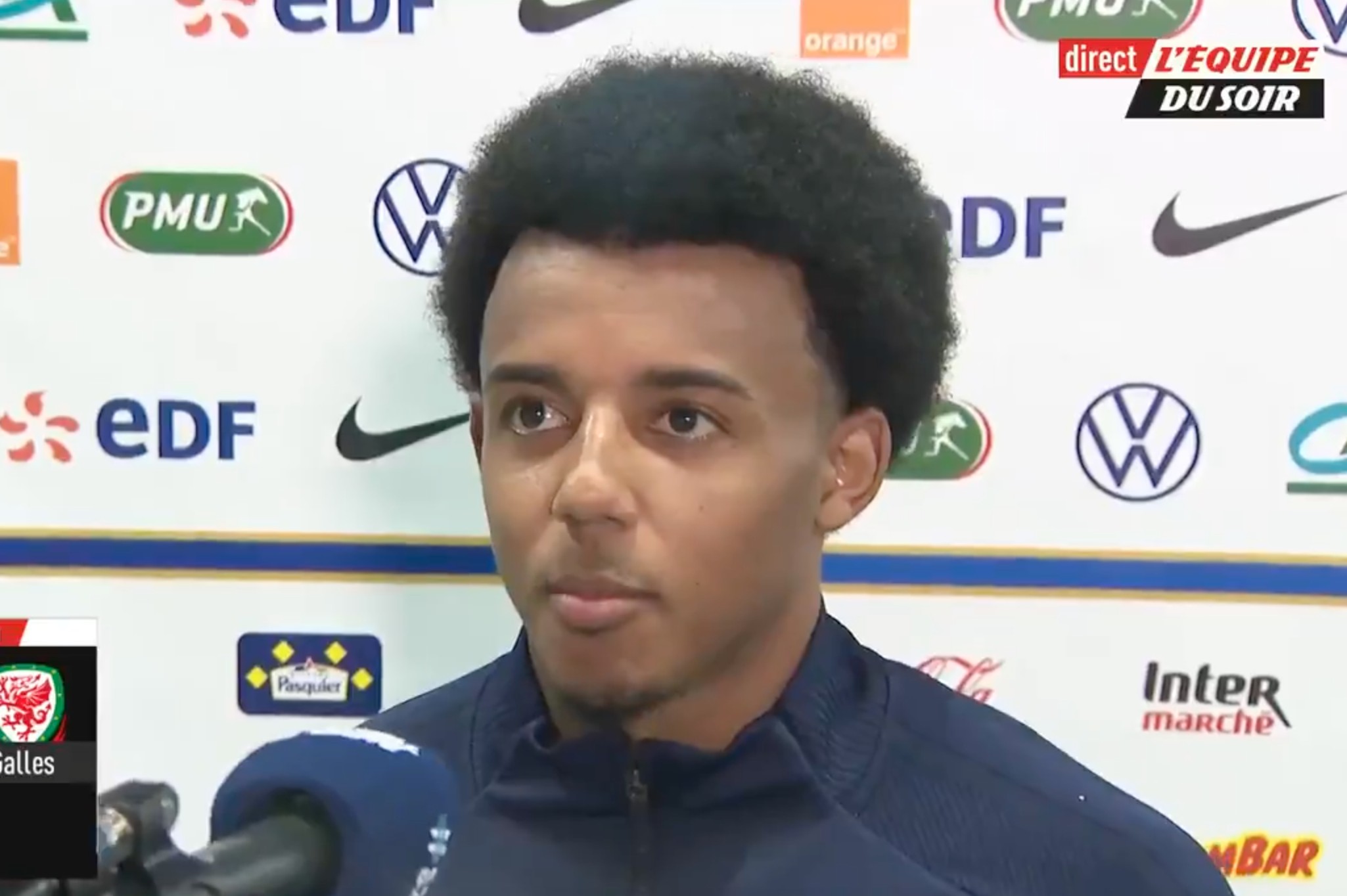 完成法国国家队首秀孔德这是对长期努力的回报