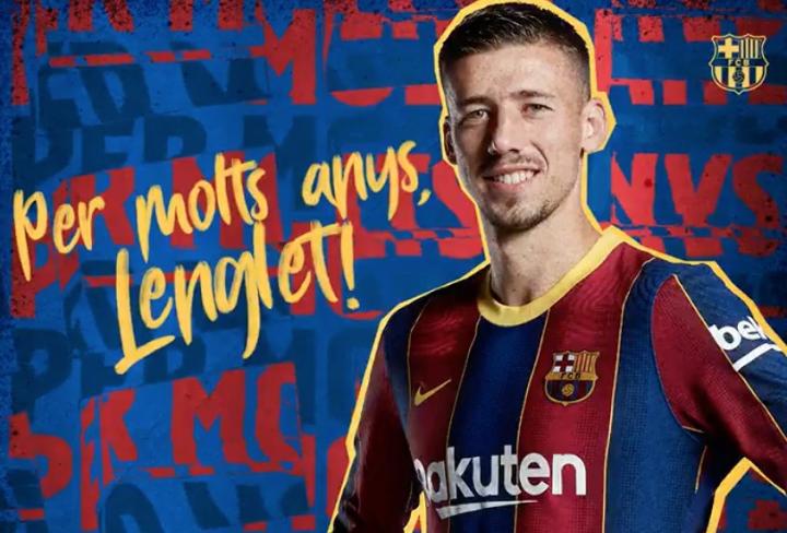 朗格莱迎来26岁生日,巴萨官方送上祝福