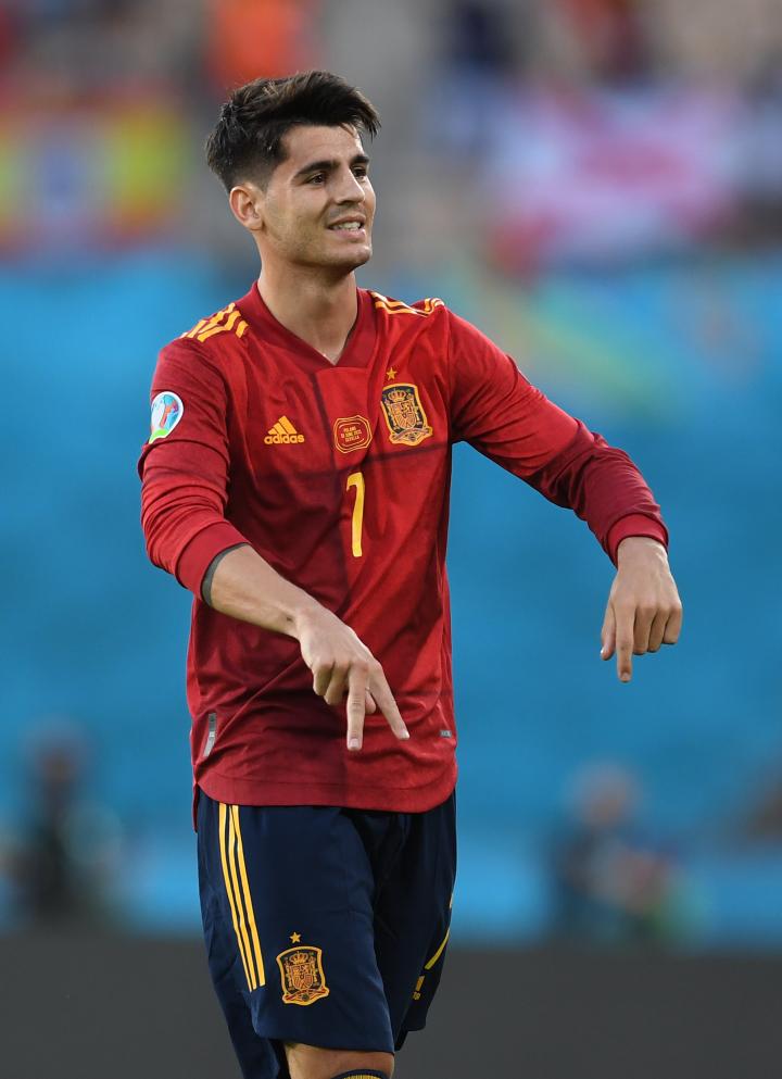 自比利亚以来,莫拉塔是打入20球所用场次最少的西班牙球员