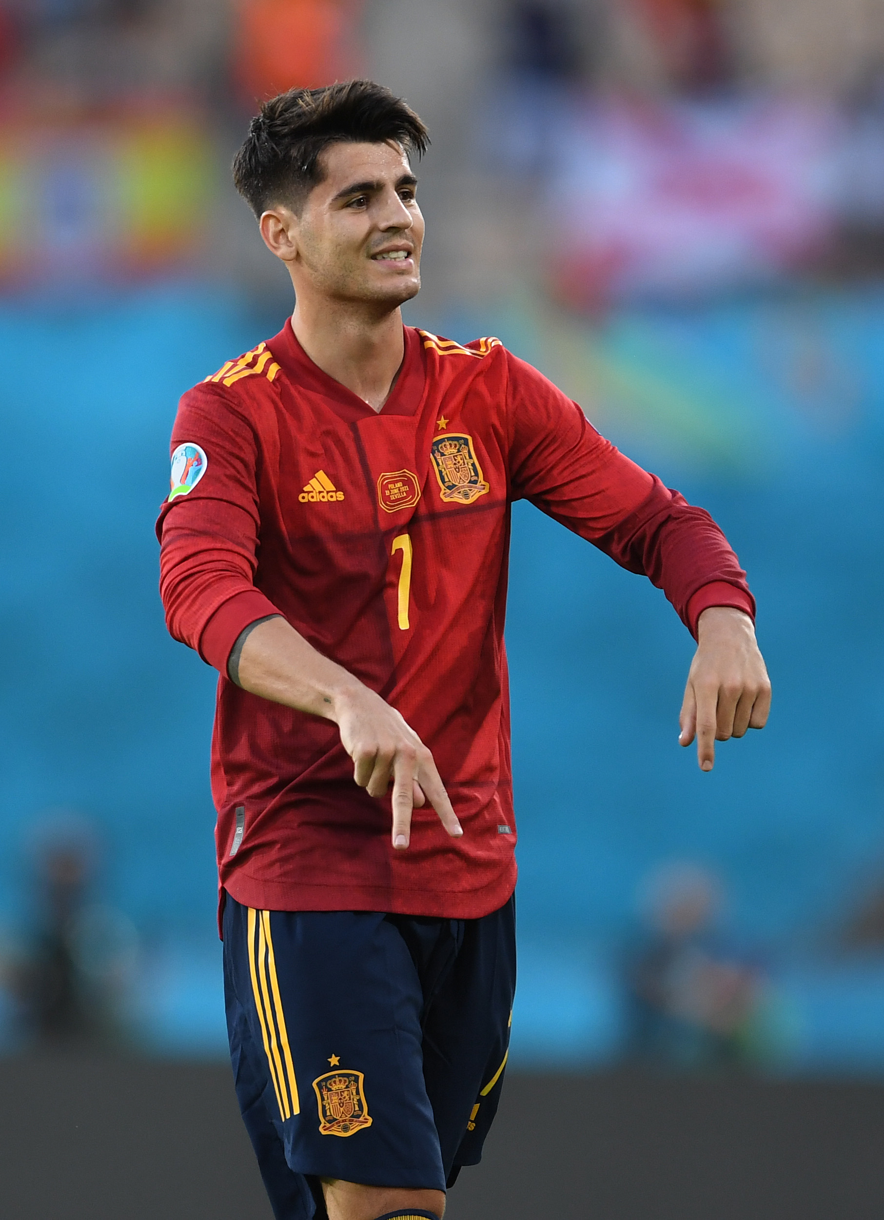 自比利亚以来,莫拉塔是打入20球所用场次最少的西班牙