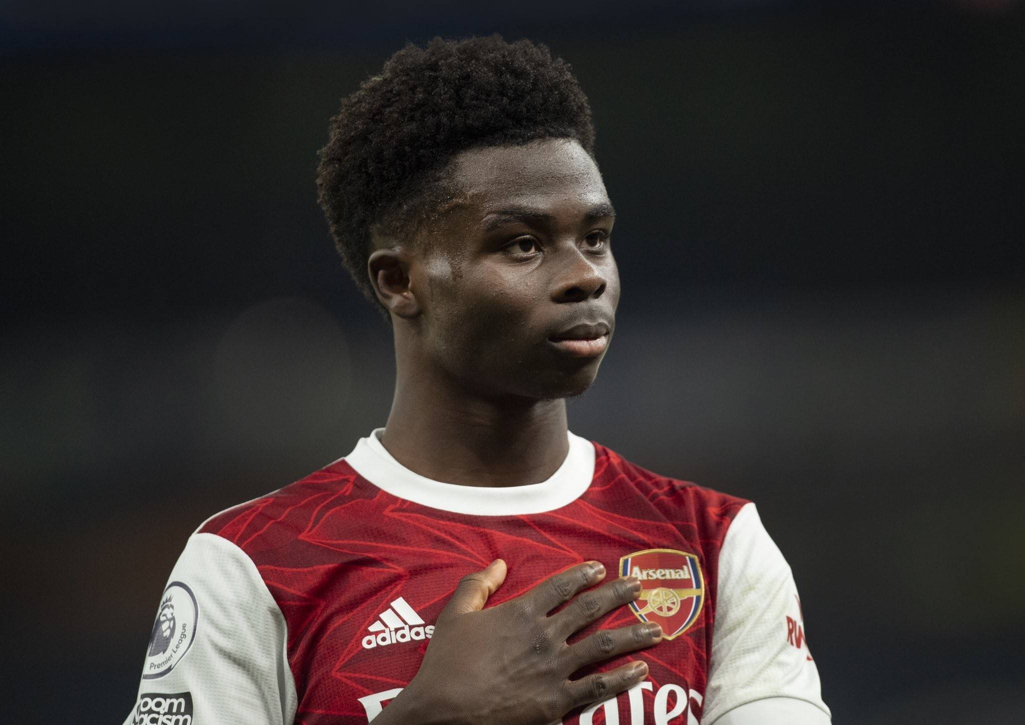 阿森纳官方发文安慰萨卡我们会永远为你感到自豪