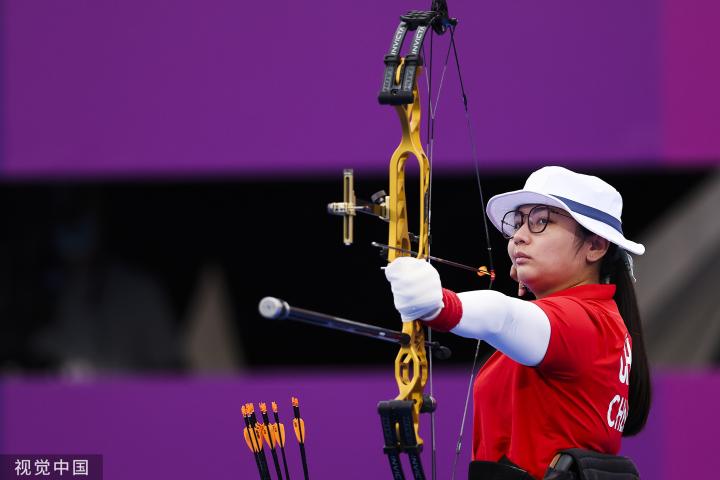 勇夺个人第二金!陈敏仪获得残奥会女子射箭w1级冠军
