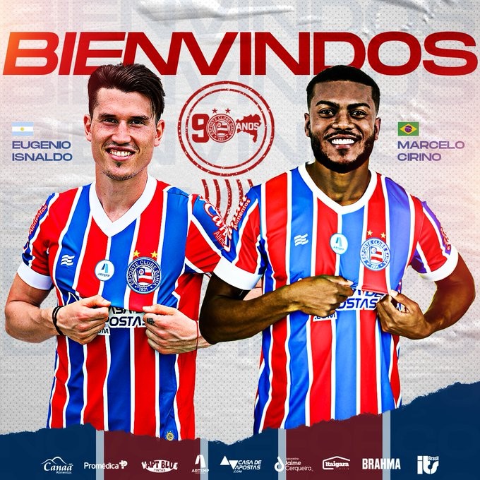 官方:前重庆外援西里诺加盟巴甲巴伊亚,双方签约两年