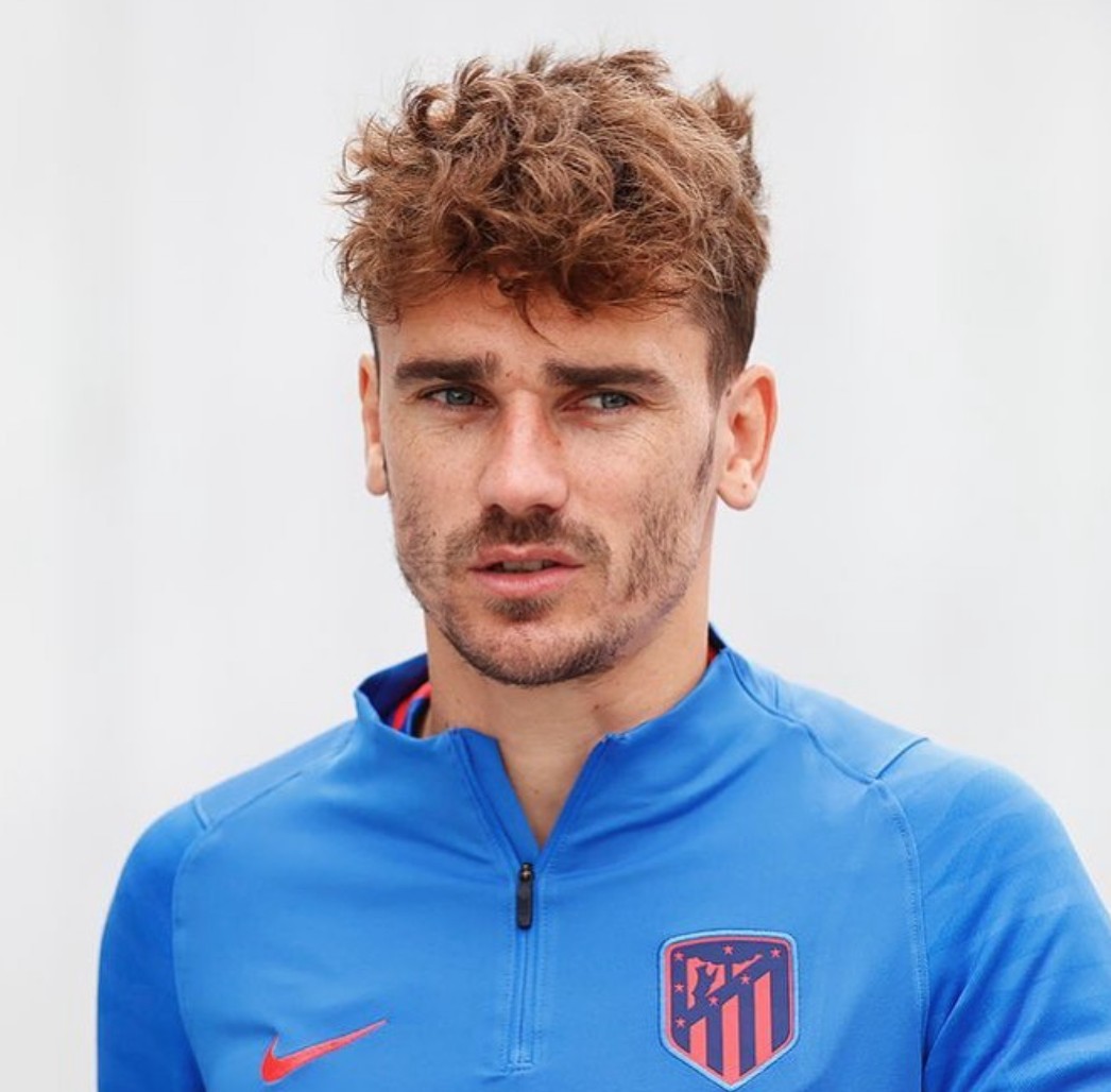 期待找回状态,格列兹曼晒最新训练照:专注