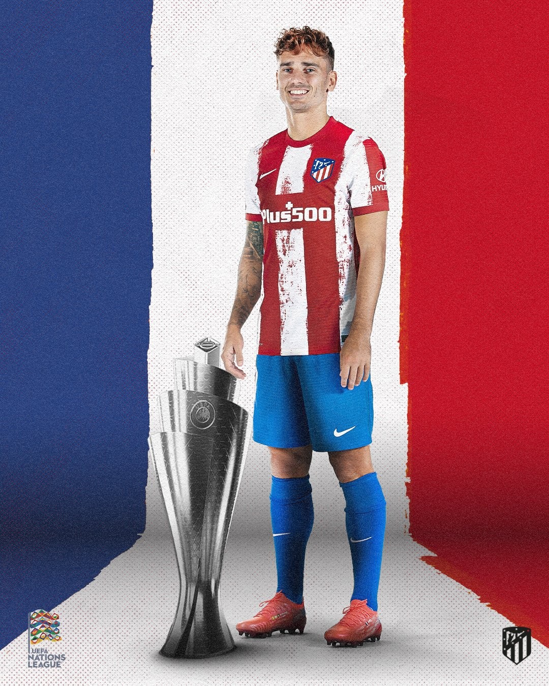 马竞官方晒海报祝贺格列兹曼欧国联夺冠评论区爆了