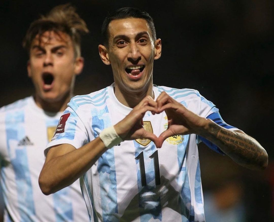 进球助阿根廷取胜迪马利亚向目标又迈进了一步