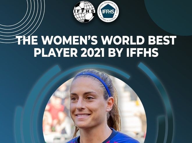 亚投国际下载官网_官方：巴萨队员阿莱西娅当选IFFHS2021年度最佳女足球员