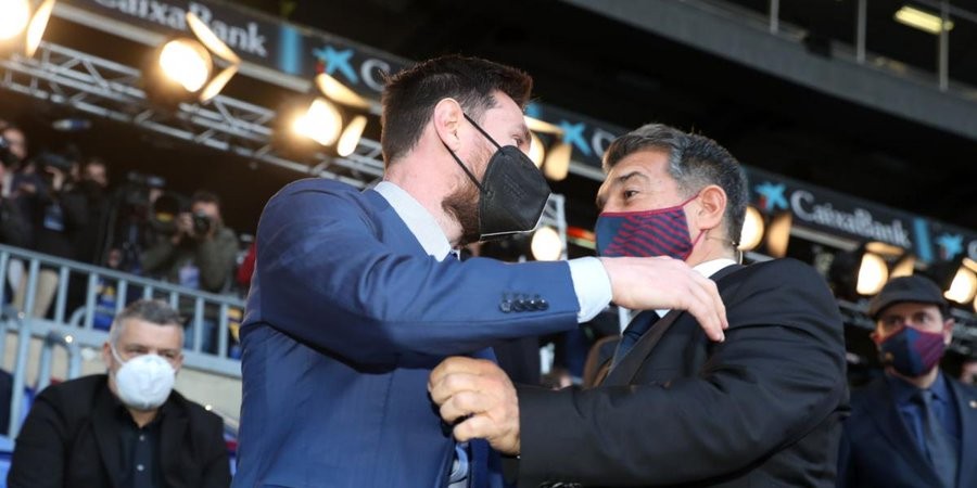 拉波尔塔:我从未要求梅西免费为巴萨踢球,希望他未来能回归“亚搏体育app官网入口”(图1) 拉波尔塔:我从未要求梅西免费为巴萨踢球,希望他未来能回归“亚搏体育app官网入口”(图1)