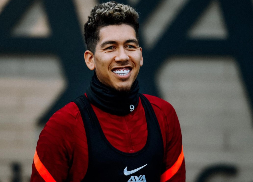 好消息菲尔米诺已恢复训练备战周末英超