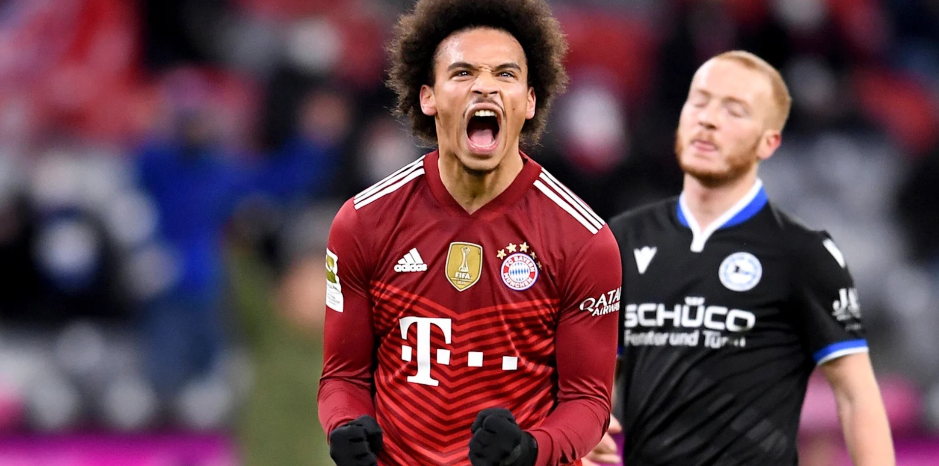 拜仁官方萨内当选队内11月最佳球员