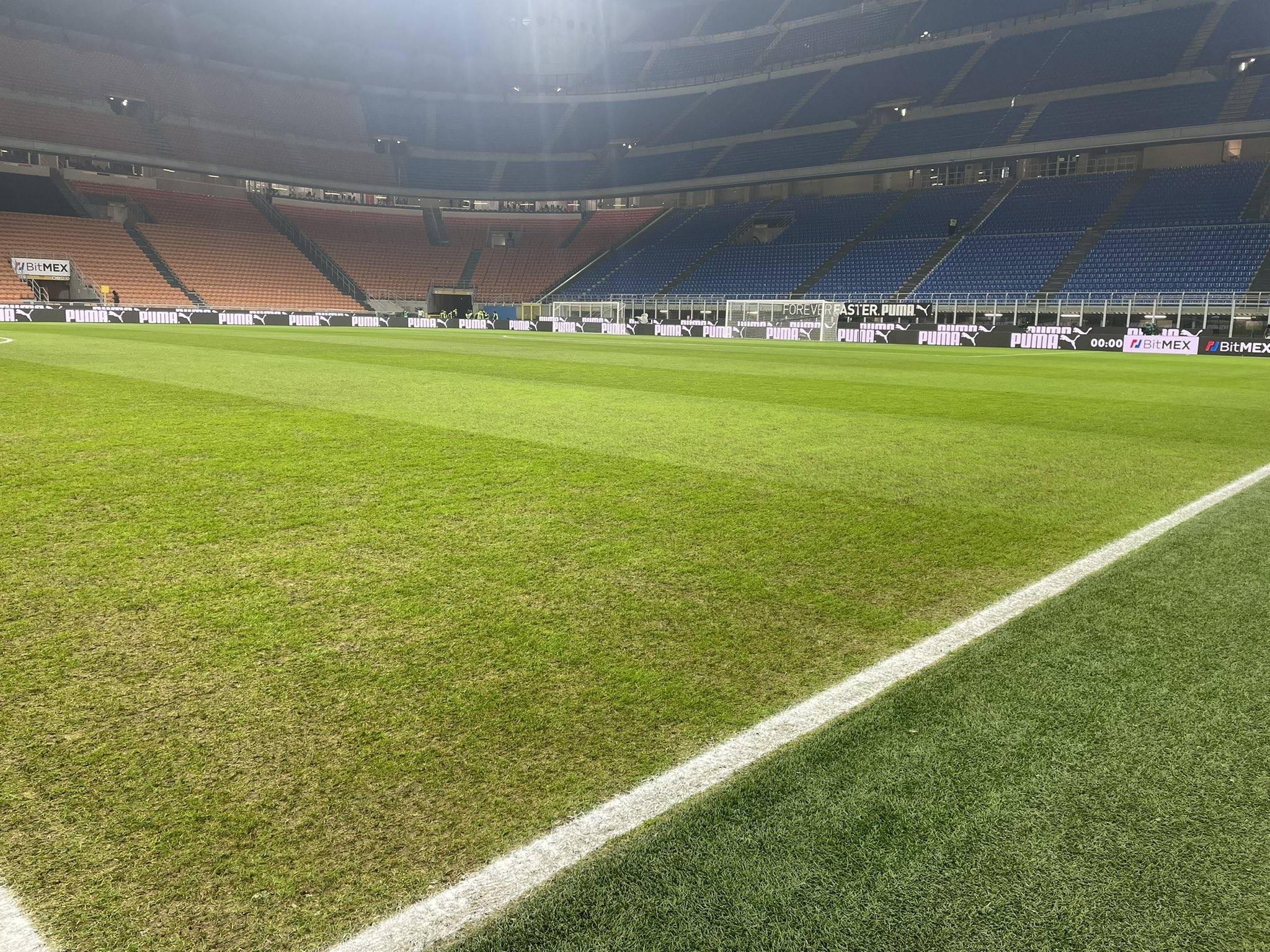 都体米兰双雄为修整圣西罗球场草坪耗资50万欧