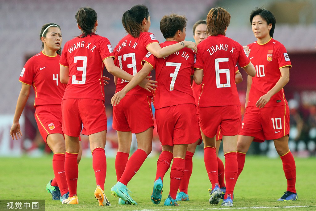 中国女足已8次晋级世界杯决赛圈 仅11年缺席