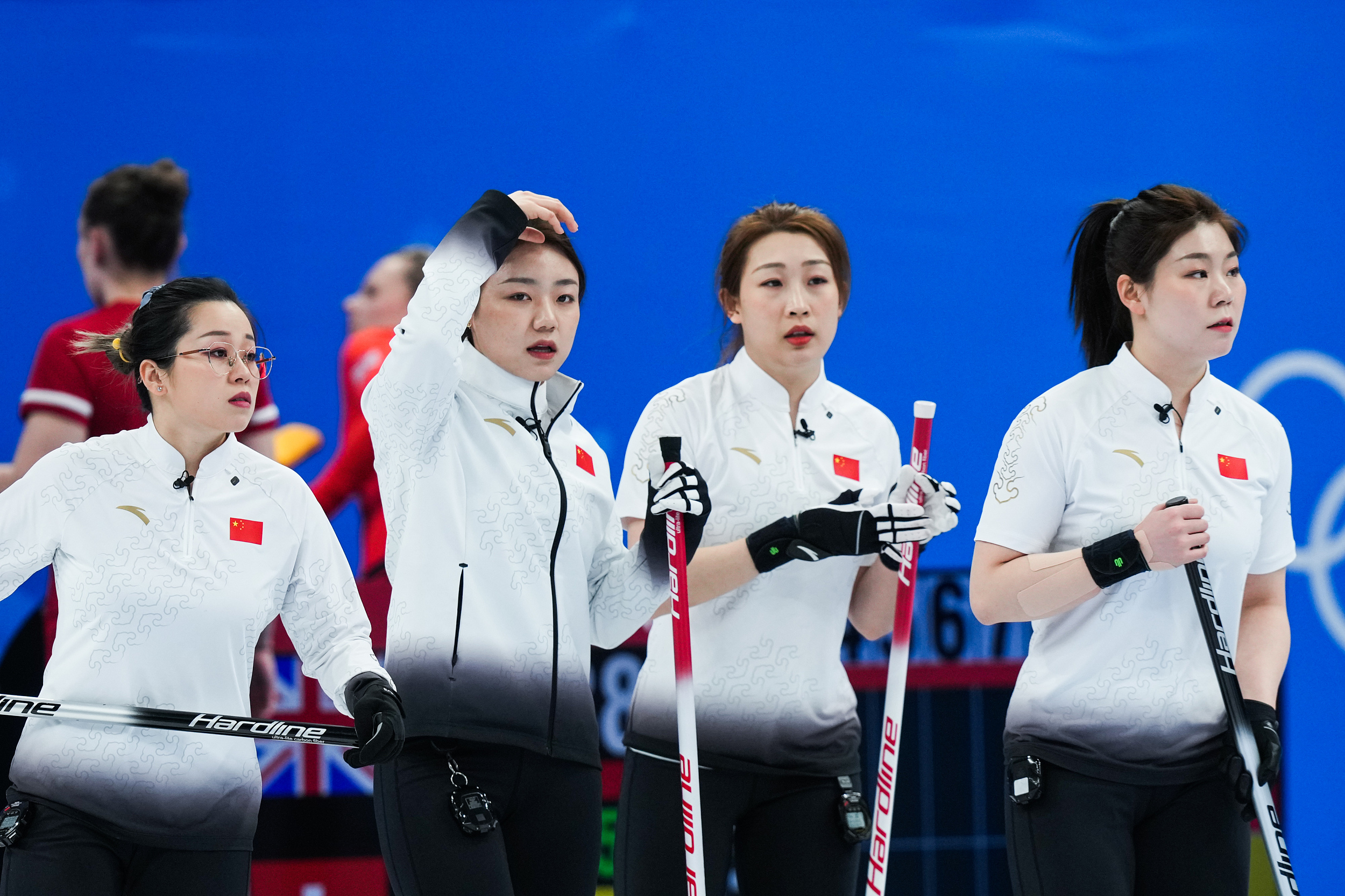 中国冰壶女队队员图片