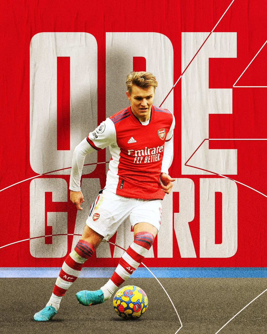 阿森纳官方厄德高当选与狼队一役队内最佳球员