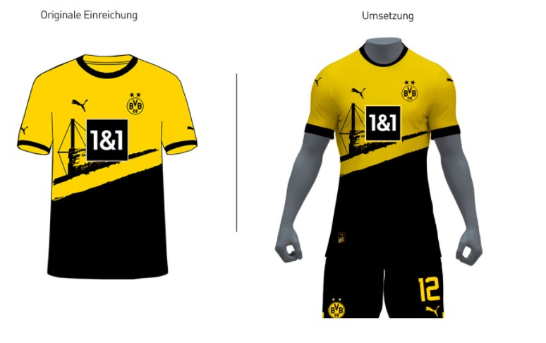 选哪一件9件球衣入选多特2324赛季队服候选