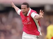 阿森纳官方回顾亨利26年前的精彩进球：法国舞者