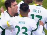 中超京长大战半场战报国安客场两球领先