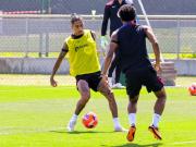 拉菲尼亚归队训练暂不合练谨慎复出备战毕尔巴鄂