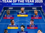 德转预测2025最佳阵容姆巴佩亚马尔领衔