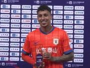 泰山5-0横扫青岛红狮 克雷桑73球登队史射手榜第三