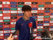 韩国U22新星裴峻浩：亚运金牌，是我们的唯一目标
